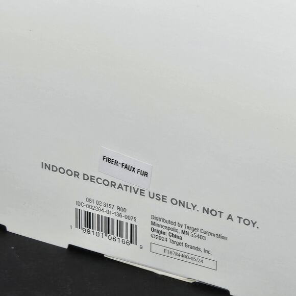 Wondershop™ - 8 piece Fabric Gnome Christmas Tree Ornament Set NEW in Box - Picture 8 of 9